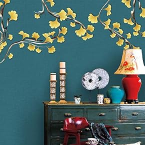Wall Murals for Bedroom Chinese Style Removable Wallpaper Peel and Stick Wall Stickers - 66x96 inches