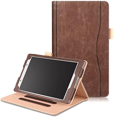 SongNi Lenovo Tab 4 8 Case, Ultra Slim Lightweight PU Leather Stand Case Cover for Lenovo Tab 4 8(TB-8504F/N) 2017 Tablet-Black