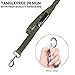 OutdoorMaster Bungee Dog Leash, Improved Dog Safety & Comfort (Green)