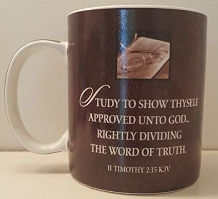 Amazoncom Ii Timothy 215 Kjv Mug Everything Else