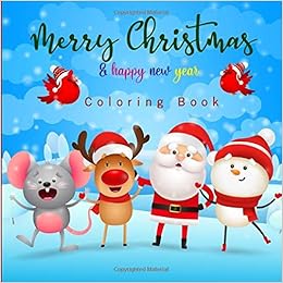 Merry Christmas And Happy New Year Coloring Book 35