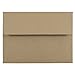 JAM PAPER A6 Premium Invitation Envelopes - 4 3/4 x 6 1/2 - Brown Kraft Paper Bag - 25/Pack
