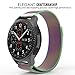 MoKo Gear S3 Watch Band, Milanese Loop Stainless Steel Mesh Smart Watch Strap for Samsung Gear S3 Frontier / S3 Classic/Galaxy Watch 46mm / Moto 360 2nd 46mm Smartwatch, Colorful