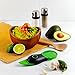 3-in-1 Avocado Slicer Splitter Pitter and Scooper Tool, Green