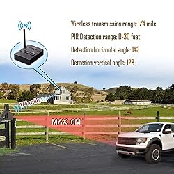 eMACROS Solar Driveway Alarm Sytem Wireless 1/2