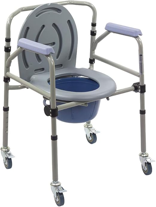 KosmoCare Premium Imported Commode with Castors