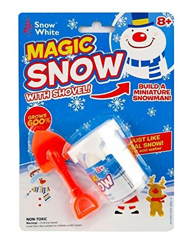 PMS MAGIC SNOW SET WITH SHOVEL ON BLISTER CARD