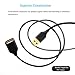 Besgoods USB Extension Cable, 2-Pack 10ft/3m USB 2.0 Type A Male to A Female Extension Cord USB Cable Extender with Gold-Plated Connectors, Black