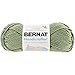Bernat Handicrafter Cotton Solids Yarn - (4) Medium Gauge 100% Cotton - 1.75oz - Sage Green - Machine Wash & Dry