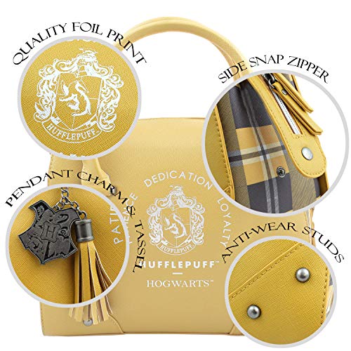 Harry Potter Purse Designer Handbag Hogwarts Houses Womens Top Handle Shoulder Satchel Bag