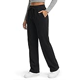 Zylioo Tall Women’s Wide Leg Sweatpants 32"/34" Inseam, High Waist Casual Lounge Pants with Pockets for Tall Women