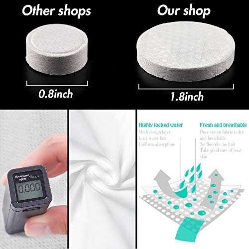 BigOtters Large Compressed Towel, 15 PCS 9.8 x 19.7 inches Hand Towels Tablet Towel Cotton Coin Tissue for Travel Camping Home Bathroom Beauty Salon Outdoor Sports Businesstrip