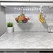 Banana Hanger (2 Pack) – Under Cabinet Hook for Bananas or Lightweight Kitchen Items. Folds-up When Not in Use. Self-adhesive and Pre-drilled Holes (Screws Provided) Keep Bananas Fresh. (Black)