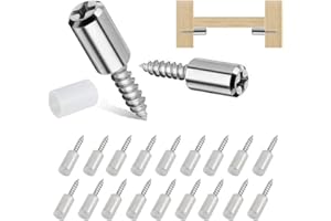 ATFIRST Self-Tapping Screws Cabinet Laminate Support,2024 New Shelf Pegs Pins with Non-Slip Sleeve, Shelf Pegs for Shelves, Shelf Support Pegs for Furniture Bookcase Shelf Cabinet Closet(20pcs)