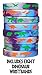 Dinosaur World Jurassic Style Silicone Wristbands - Set of 8 Bands (Swirl 8-Pack)