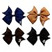 20pcs/lot Mutilcolor 4 inch Grosgrain Ribbon Hair Bows Girl Boutique Bow Baby Childs Handmade Diy Hairbows with Clip Kids Hair Accessories