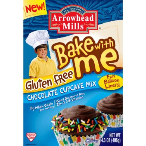 Arrowhead mills Mix bwm cupcake choc gf 14.4oz (074333383369)