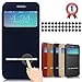 iPhone 6S Plus Case, Aerb [Classic Series] Smart Touch Metal Answer Calls Front Flip Cover for Apple iPhone 6S Plus 5.5