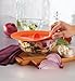 Rachael Ray Accessories 2-Piece Top This! Suction Lid Set, Orange