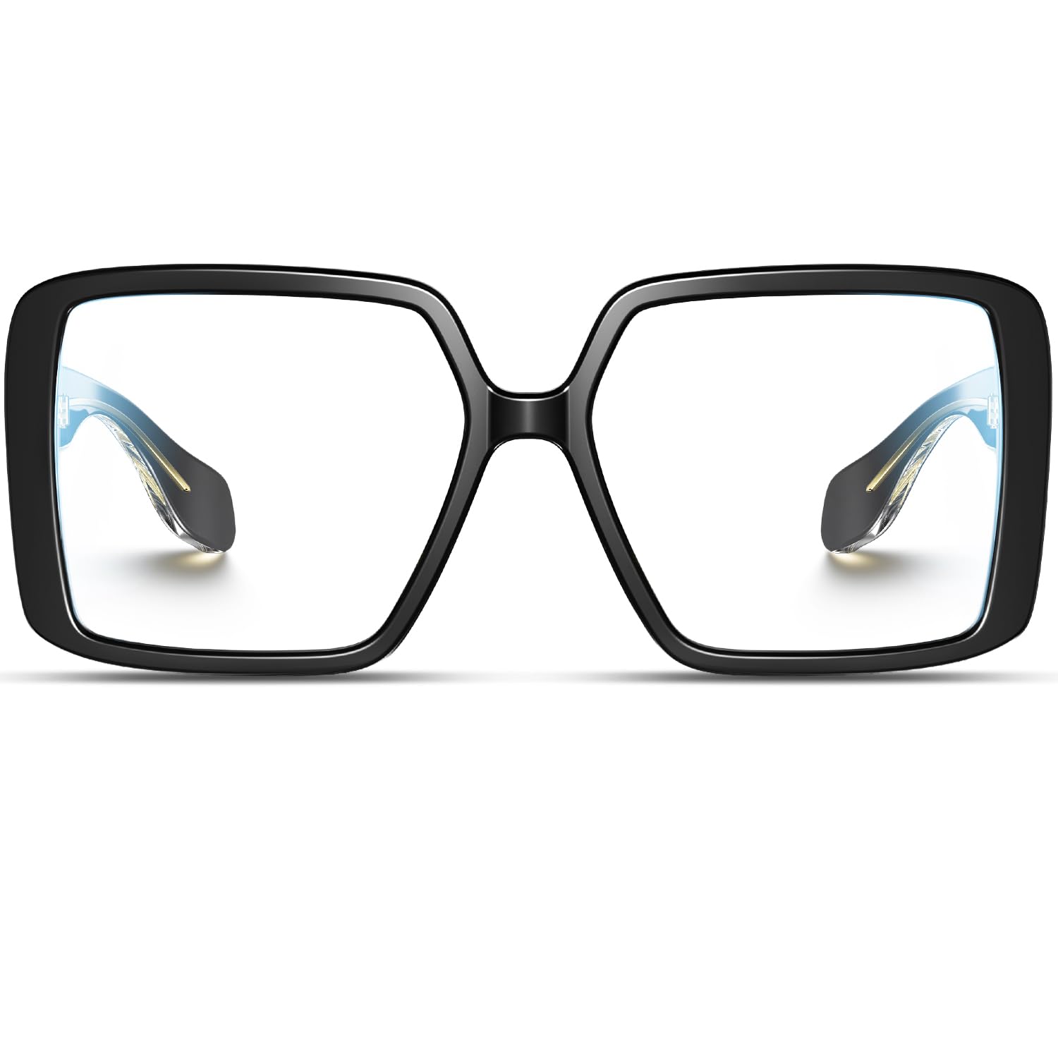 Photo 1 of VISOONE Oversized TR90 Blue Light Blocking Glasses Fashion Accessories Non Prescription for Women Harvard