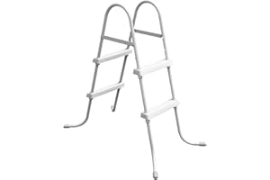 SYAGNOS Above Ground Pool Ladder, Heavy Duty Luxury Pool Ladder, Corrosion Resistant Frame, Suitable for Pools up to 34 inches deep Above Ground, Easy to Assemble and Climb