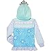 Princess Little Girls Zip-Up Fleece Hoodie With Mesh Mask, 6, Frozen