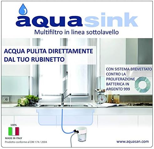 AQUASAN Tub 1370 Capsules for Machine from Caffã ¨, Black, Caffitaly, Set of 2 Pieces