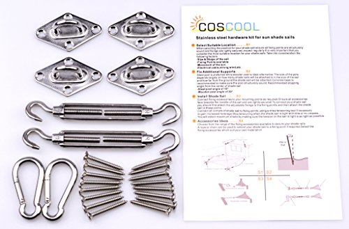 1 Installation+Stainless+Hardware+Rectangle+Anti+Rust