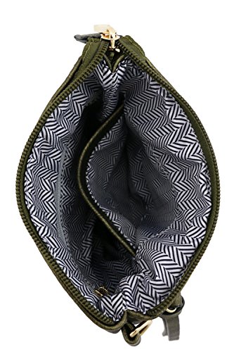 4 Functional+Multi+Pocket+Crossbody+Antique