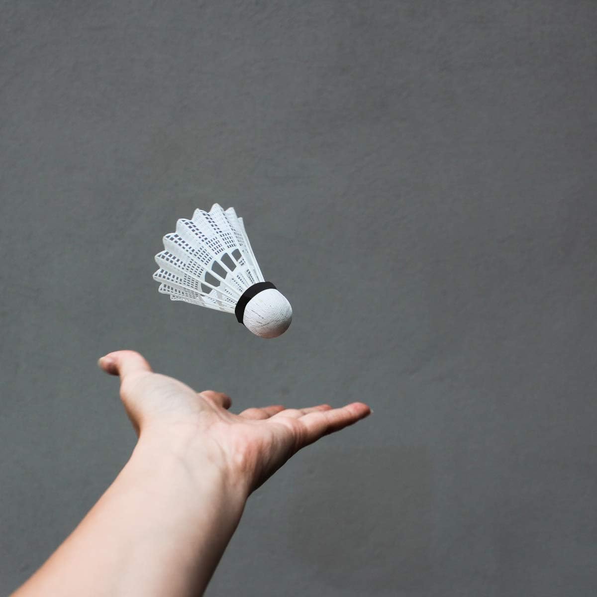 VORCOOL 12Pcs Sports Shuttlecocks Nylon Feather Training Badminton Durable for Ball Training Exercise Gym Fitness Game : Sports & Outdoors