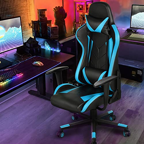 Yaheetech Video Game Chairs High Back Computer Gaming Chair Lumbar
