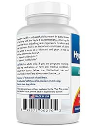 Best Naturals ácido hialurónico con Colágeno biocell II, glucosamina & Chondroitin, 100 mg,...