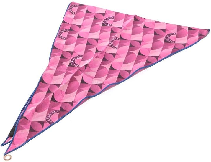 Amazon ブルガリ Bvlgari シルク100 ロゴ柄 スカーフ Blgs9 ピンク 並行輸入品 スカーフ 通販