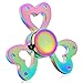 Kekilo Fidget Spinner Rainbow Colorful Hand Spinner EDC Focus Hand Spinning Toy Time Killer Stress Reliever High Speed Spinning Toy Gifts Perfect for ADD, ADHD, Anxiety, Boredom and Autism Adult (K8)