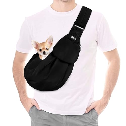 SlowTon Dog Carrier Sling Thick Padded Adjustable Shoulder Strap