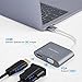 CableCreation USB C to VGA HDMI, Aluminum Type C to Dual HDM 4K VGA 1920P Thunderbolt 3 Compatible for MacBook Pro 2019 2018, iPad Pro 2019, XPS 13/15, Chromebook Pixel