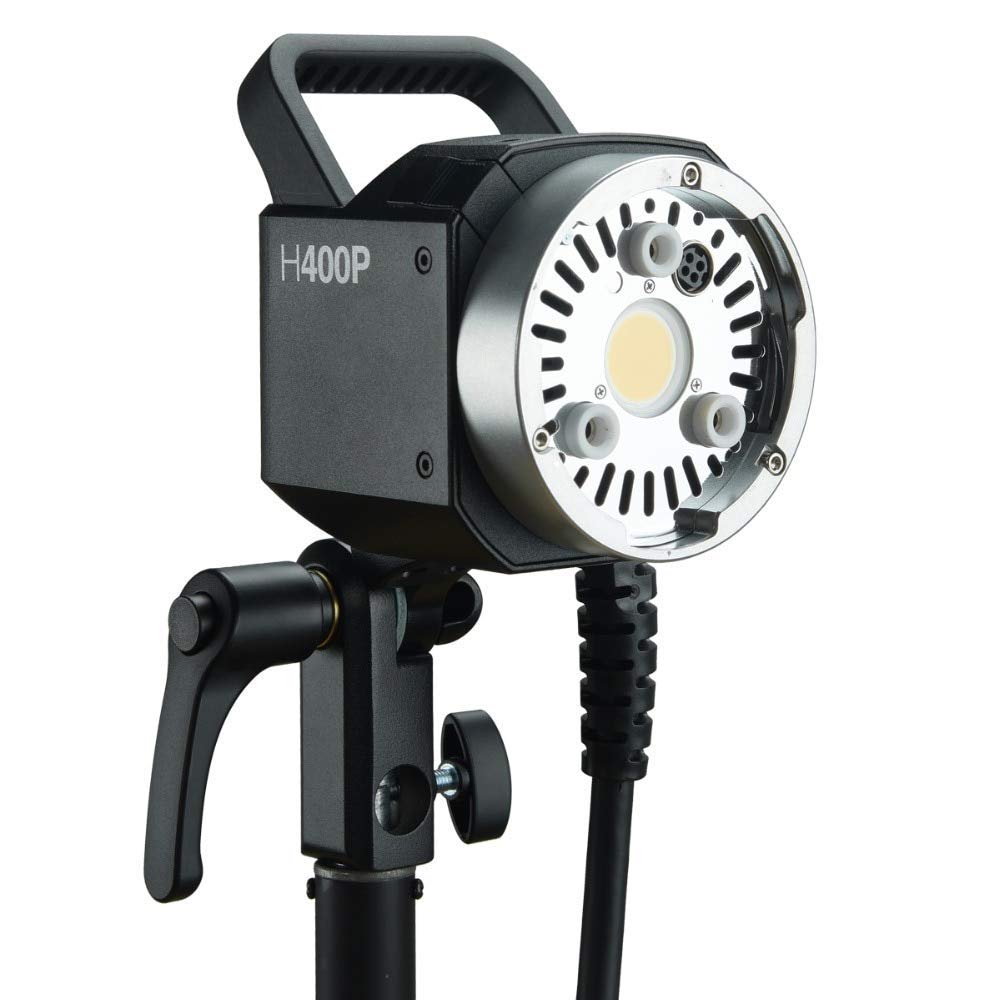 Godox Extension Flash Head for AD400Pro, Extend Power Cable for Godox AD400Pro Outdoor Flash Strobe, with Handheld Grip and Extra Light Head, Easy Install
