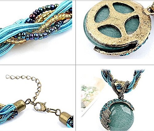 Nurbo-2019-New-Hot-Fashion-Bohemian-Jewelry-Statement-Necklaces-Women-Rhinestone-Gem-Pendant-Collar