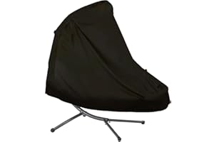 YHINGG Patio Hanging Chaise Lounge Cover 900D 73 Inch Waterproof Heavy Duty Outdoor Swing Chair Hammock Cover