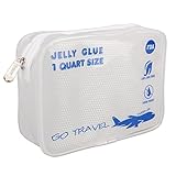 Clear Travel Toiletry Bag-TSA-Approved,1Quart Size,3-1-1bag, Airport Airline Compliant Bag