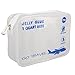 Clear Travel Toiletry Bag-TSA-Approved,1Quart Size ,3-1-1bag, Airport Airline Compliant Bag. XIANGYI (blue)