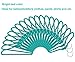 ESYLIFE Baby Velvet Hangers Non Slip Toddlers Clothes Hanger - 30 Pack Teal Color