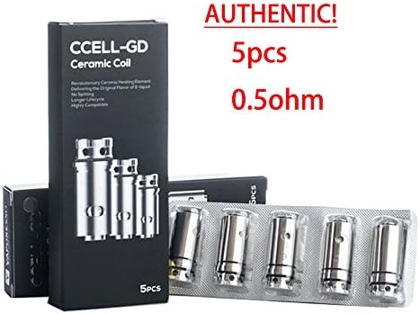 5pcs ĆCĒLL-GD Ḡuardian Ćeramic 0.5 Cǒils For Ṽaporesso Ḡuardian TǞNḰ Ŧarget Mini KĬT