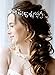 Bridal Hair accessories for Bride, Bridesmaids-19in Wedding Hair Piece- Silver and Pearl Hair Jewelry Bridal Head Piece- Crystal Pearl Hair Pins included