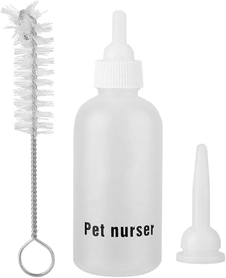 Pet Supplies Jimfoty Pet Feeding Bottle 50ml Puppy Dog Cat