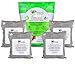 Regenerair 4 x 200g Air Purifying Bags 100% Activated Bamboo Charcoal Deodorizer Odor Eliminator for Kitchens Bedrooms Bathrooms Cars Basements Pet Areas & Shoes