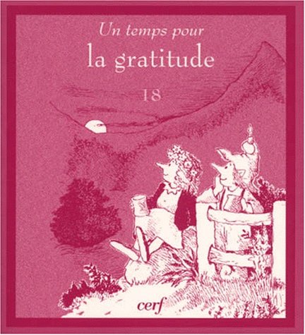 Un  temps pour la gratitude