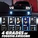 OPT7 H1 CREE XLamp LED DRL Fog Light Bulbs - 5000K Bright White @ 700 Lm per bulb - All Bulb Sizes and Colors - 1 year Warranty (Pack of 2)