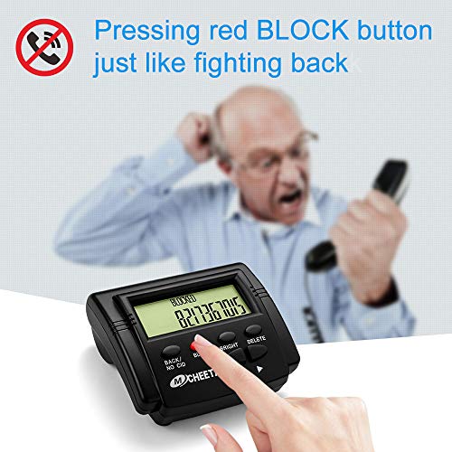 Call Blocker for Landline Phones, MCHEETA V4000 Premium Phones with