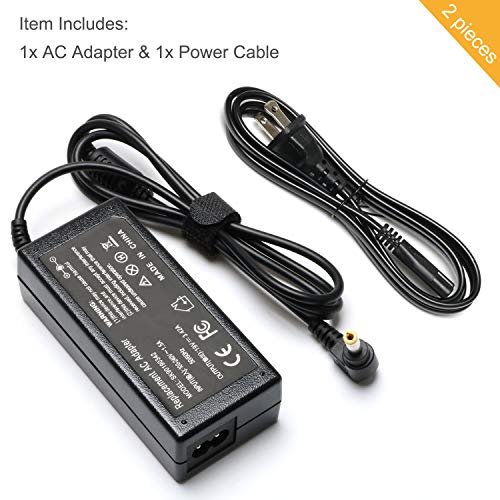 C55 C655 C850 L755 Charger AC Adapter for Toshiba Satellite C655 C855 L655 L745 C50 P50 C855D C55D L50 L55 L55D; Portege Z30 Z930 Z830 ; Satellite Radius 11 14 15 Laptop DC Power Supply Cord Plug